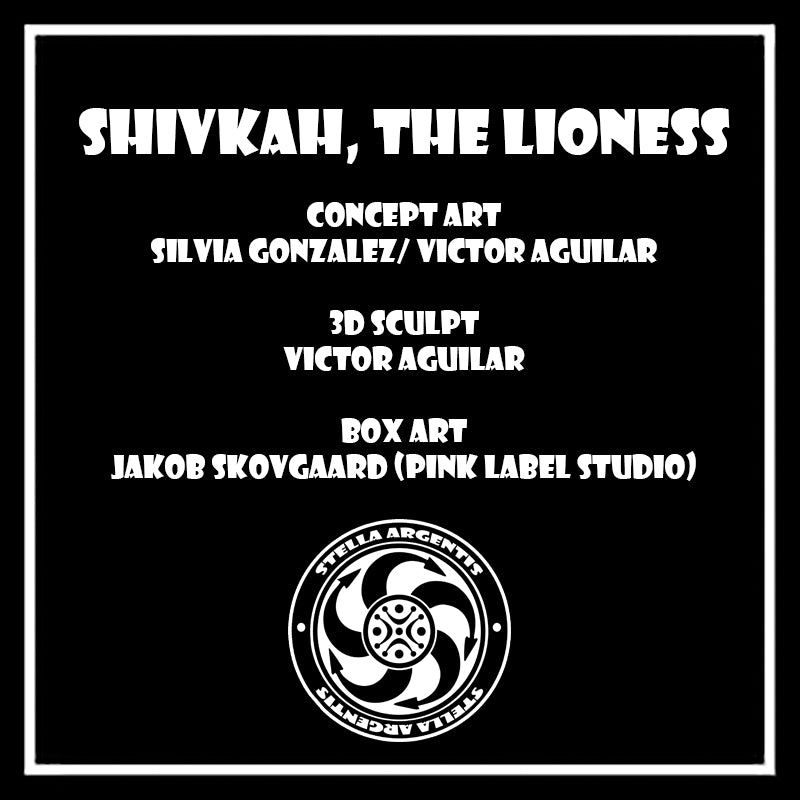 Shivka The Lioness - 90mm