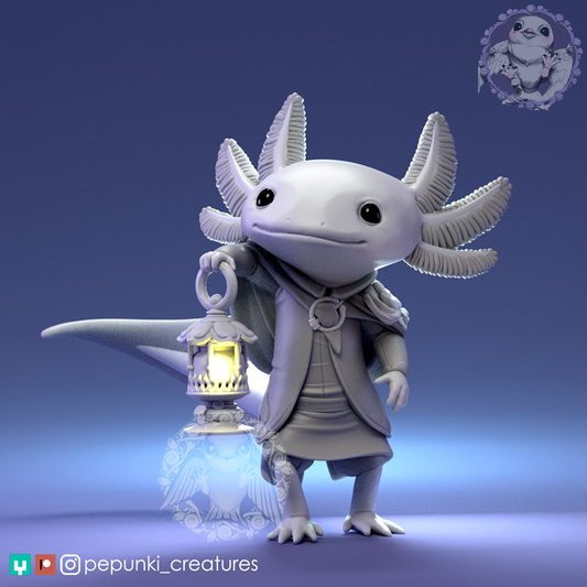 Axolotl Lantern